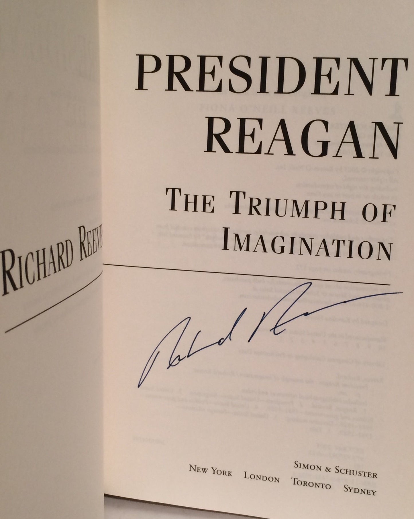 President Reagan: The Triumph of Imagination