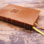 NASB, Personal Size Bible, Large Print, Leathersoft, Brown, Red Letter, 1995 Text, Comfort Print