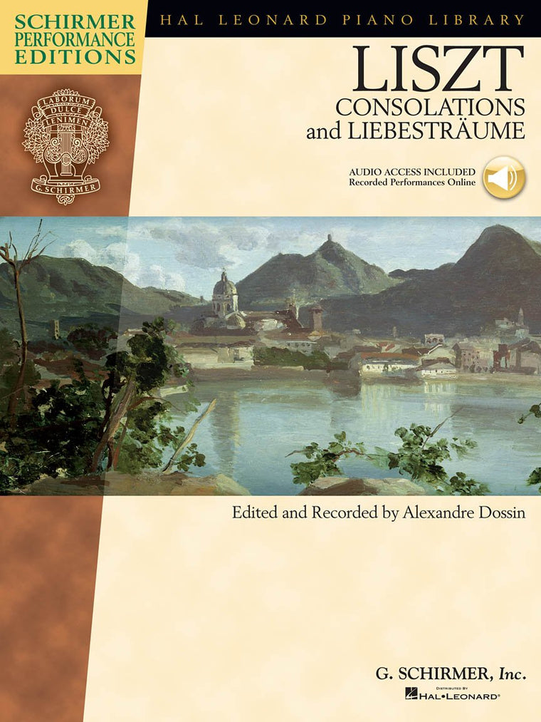 Consolations And Liebestrame: For Piano (Book & CD) (Hal Leonard Piano Library)