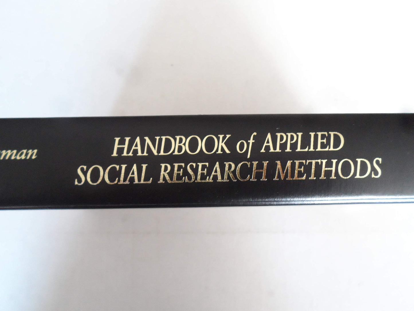 Handbook of Applied Social Research Methods