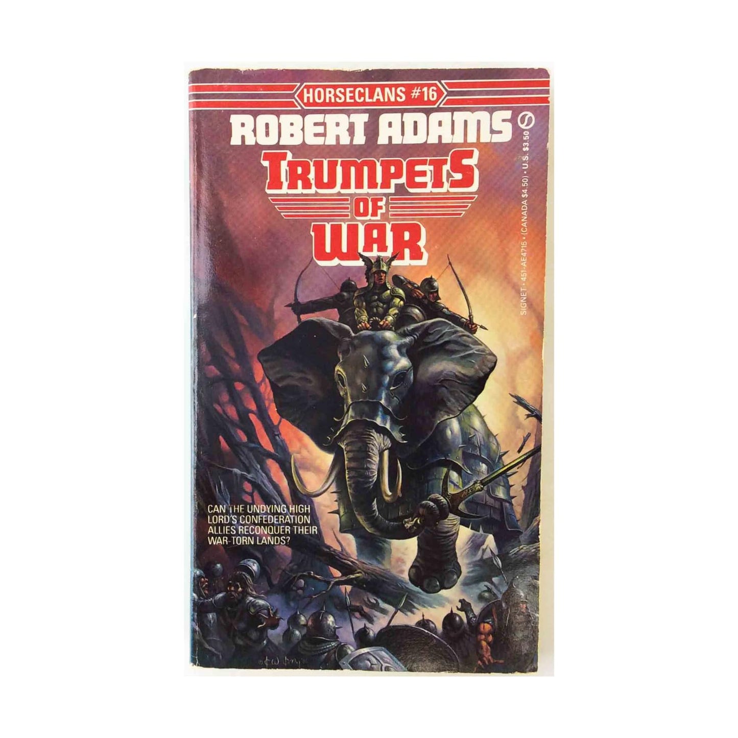 Trumpets of War (Horseclans, No. 16) by Robert Adams