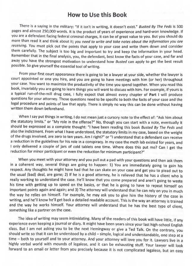 Busted by the Feds 2023 23rd Edition THE FIRST STEP ACT, The Book for Defendants Facing Federal Prosecution, Latest Sentencing Guidelines for All Crimes and Charges Congress RDAP Compassionate Release