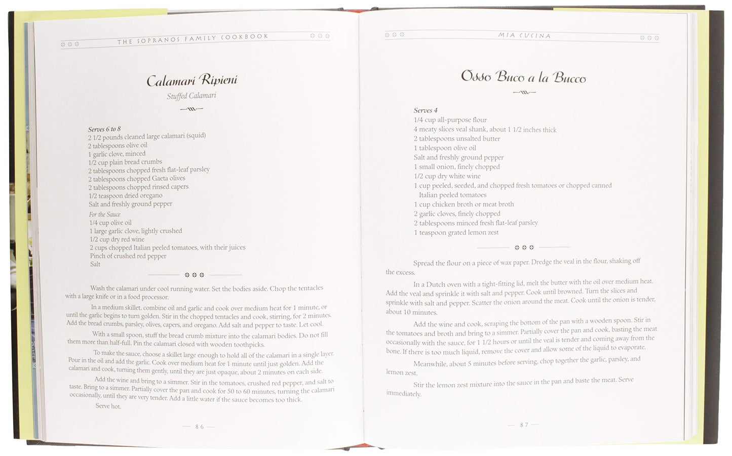 The Sopranos Family Cookbook: As Compiled by Artie Bucco
