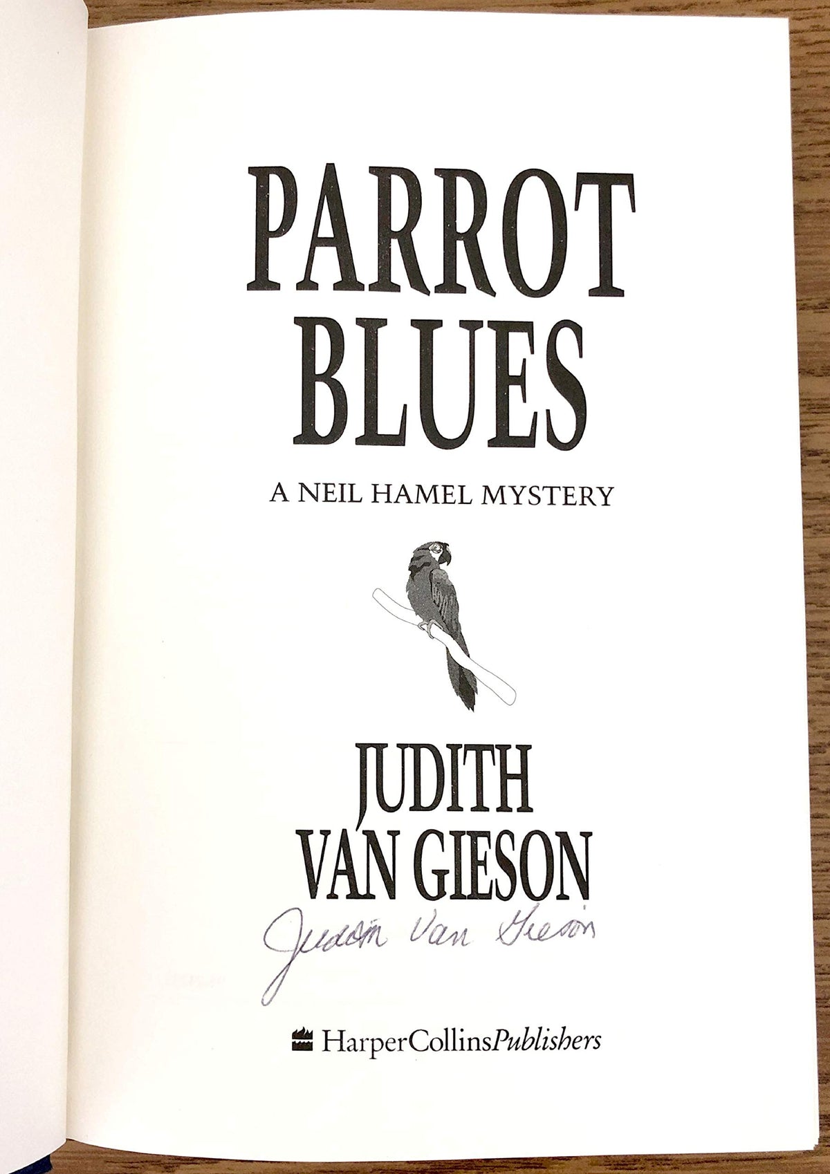 Parrot Blues: A Neil Hamel Mystery