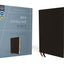 NIV, Thinline Bible, Bonded Leather, Black, Red Letter, Comf