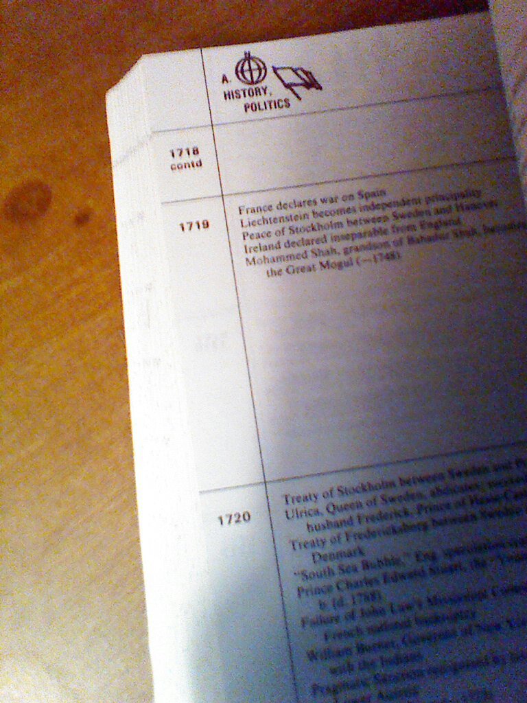 The Timetables of History: A Horizontal Linkage of People and Events