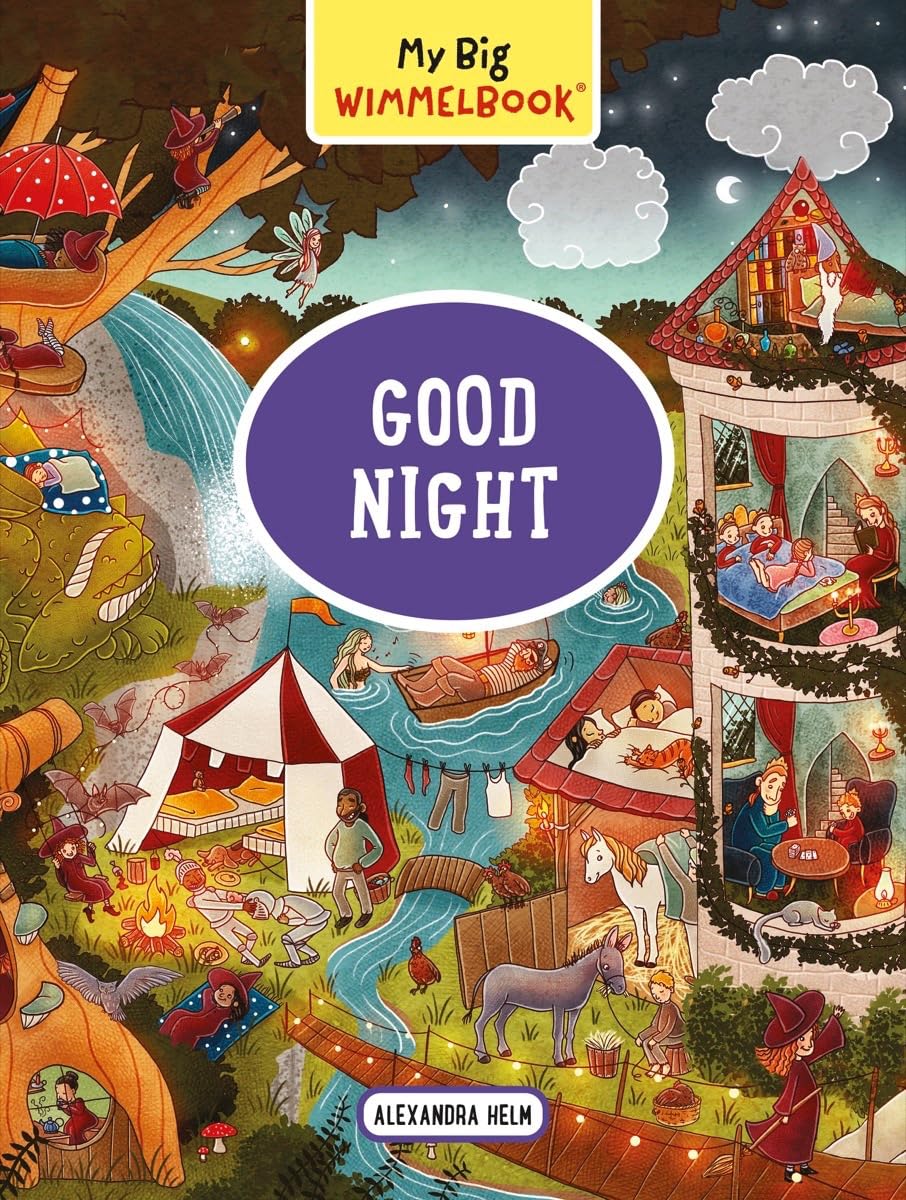 My Big Wimmelbook-Good Night: A Look-and-Find Book (Kids Tell the Story)