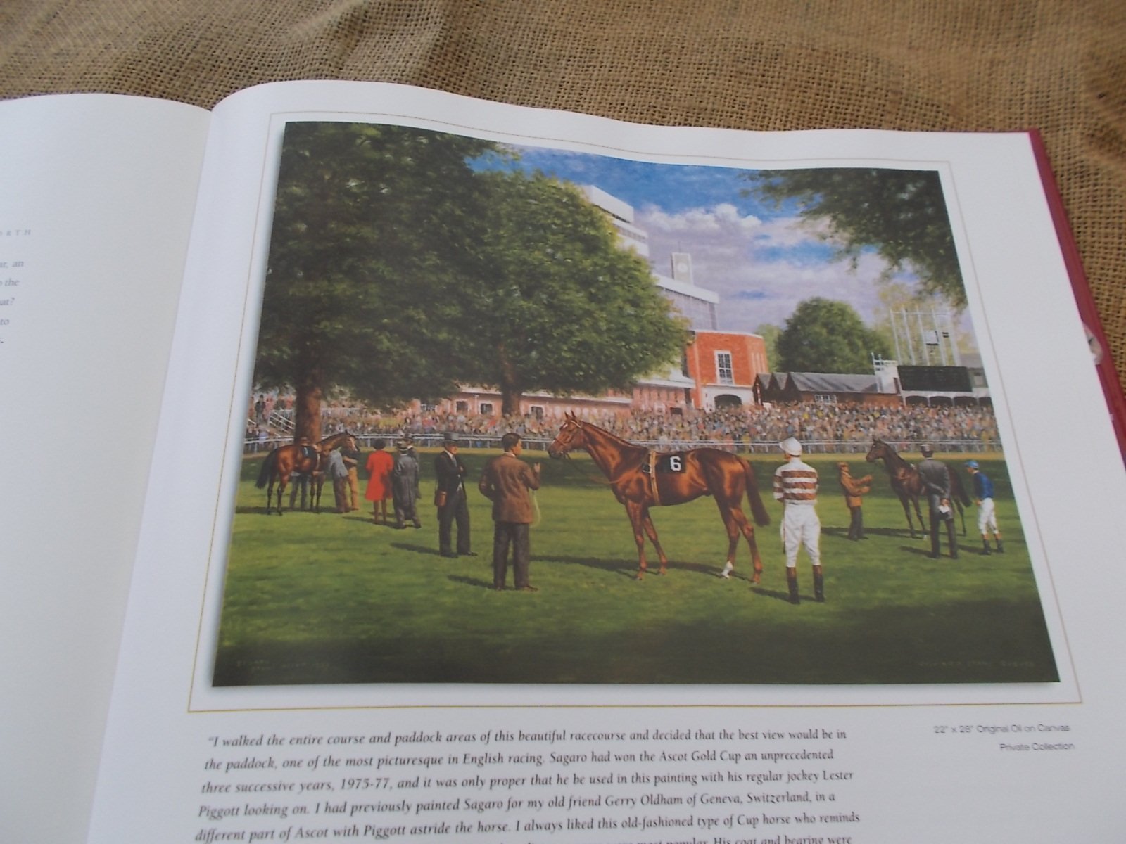 Crown Jewels of Thoroughbred Racing: Original Paintings