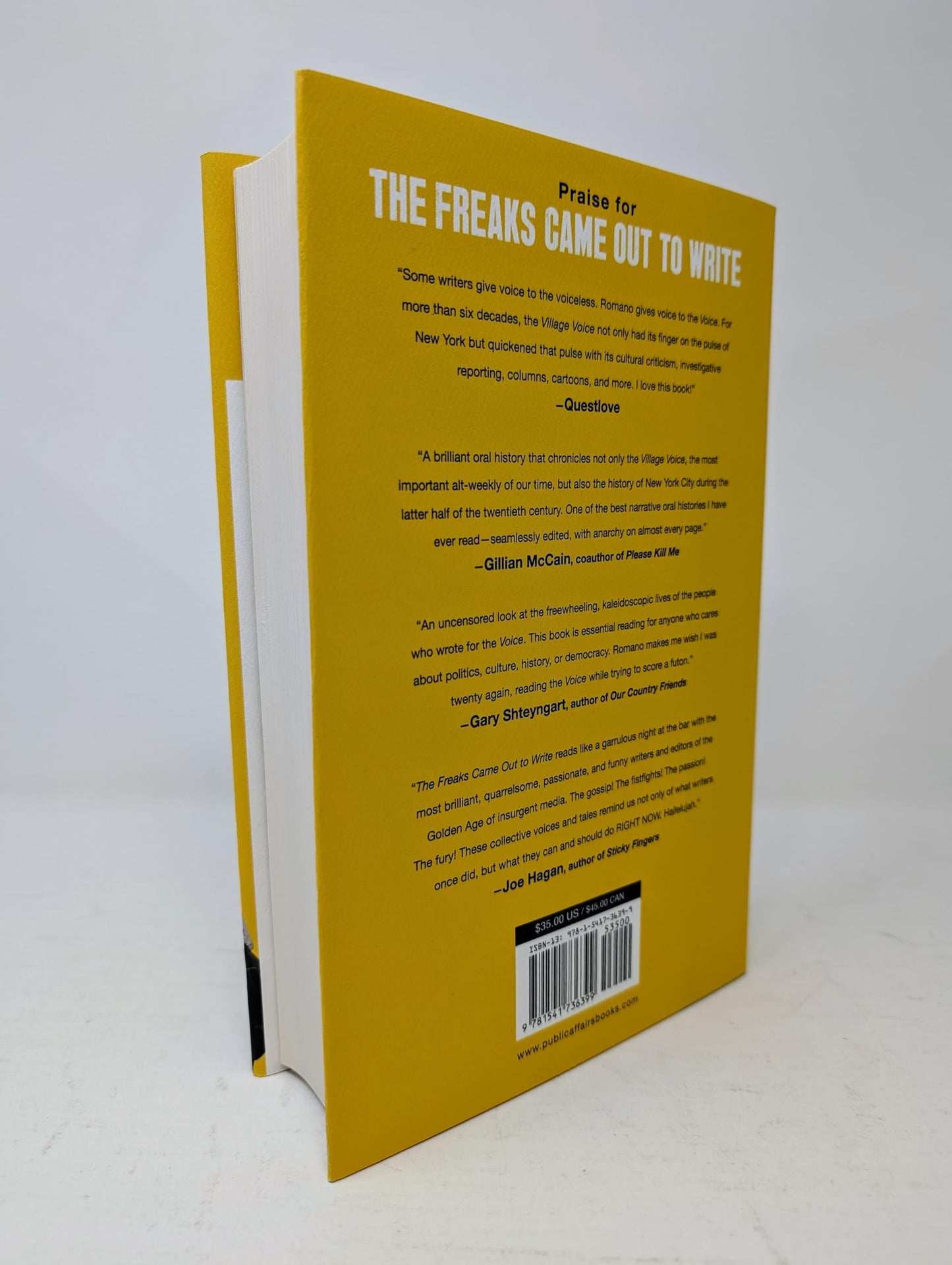 The Freaks Came Out to Write: Definitive History