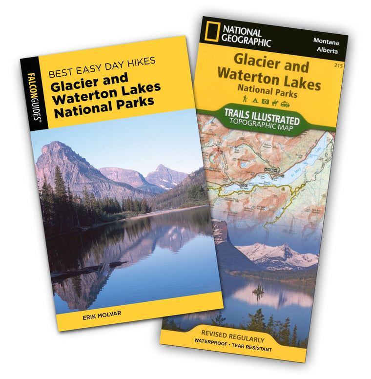 Best Easy Day Hiking Guide and Trail Map Bundle: Glacier and Waterton Lakes National Parks (Falcon Guides Best Easy Day Hikes)