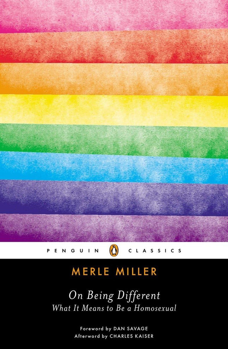 On Being Different: What It Means to Be a Homosexual (Penguin Classics)