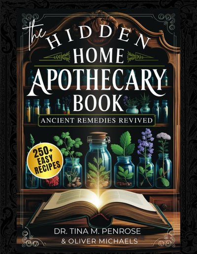The Hidden Home Apothecary Book: Rediscovering 250 Recipes for Herbal Teas, Tinctures, and Natural Wellness Remedies