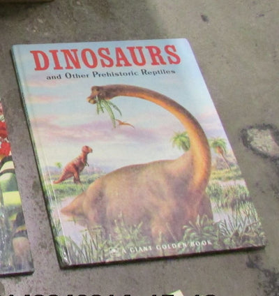 Giant Golden Book of Dinosaurs and Other Prehistoric Reptile