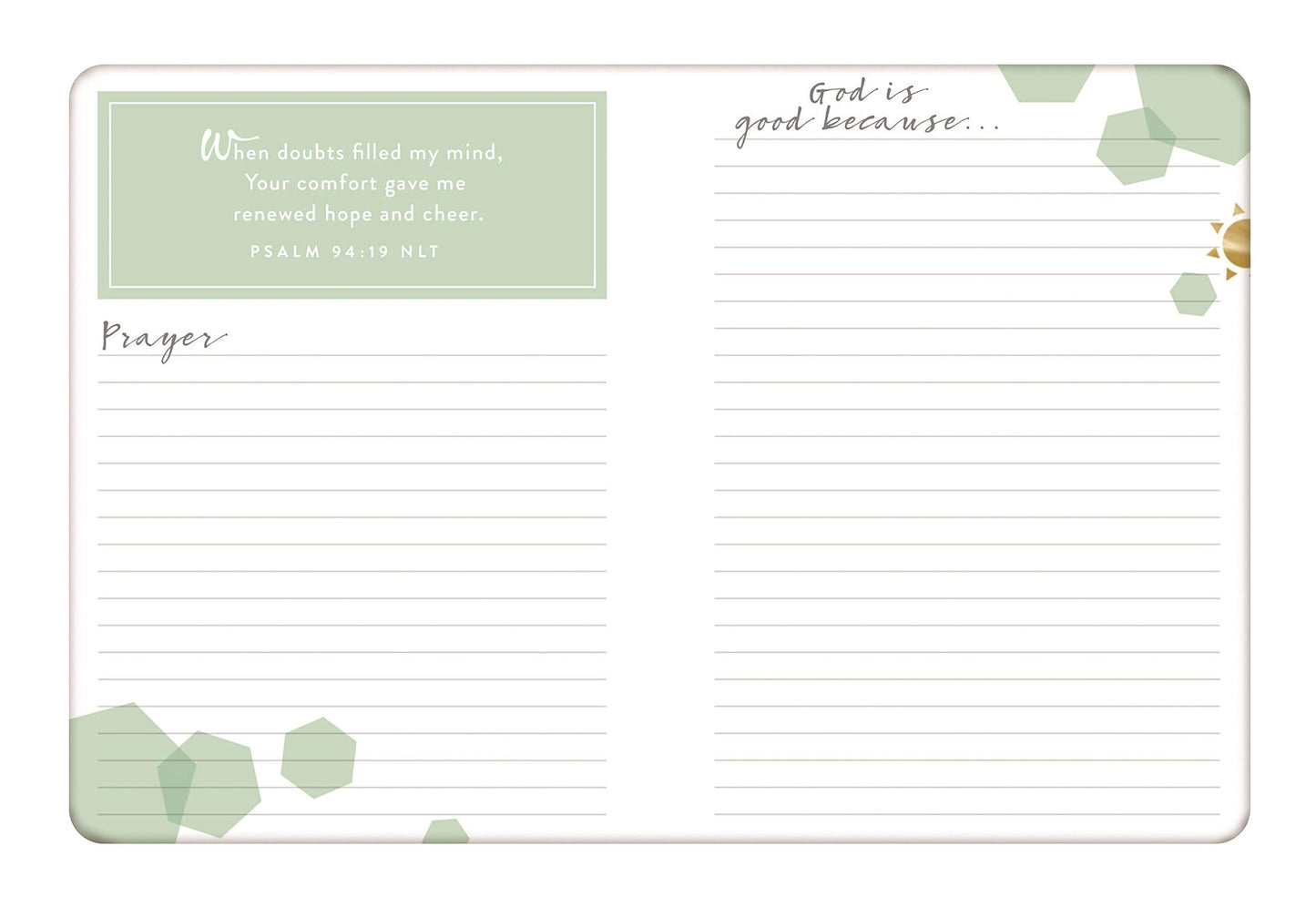 Good Morning God Prayer Journal
