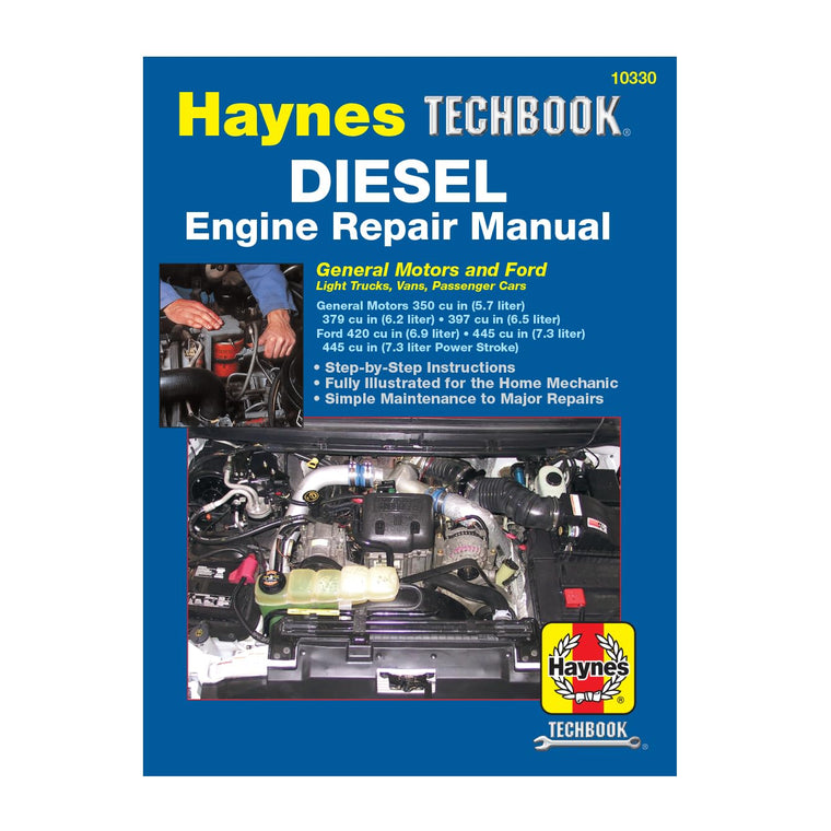 Ford & GM Diesel Engine Repair Haynes TECHBOOK