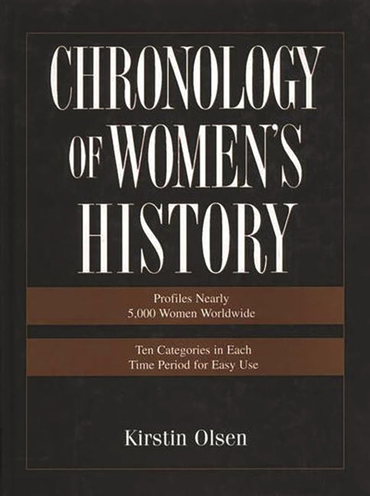 Chronology of Women's History (Culture)