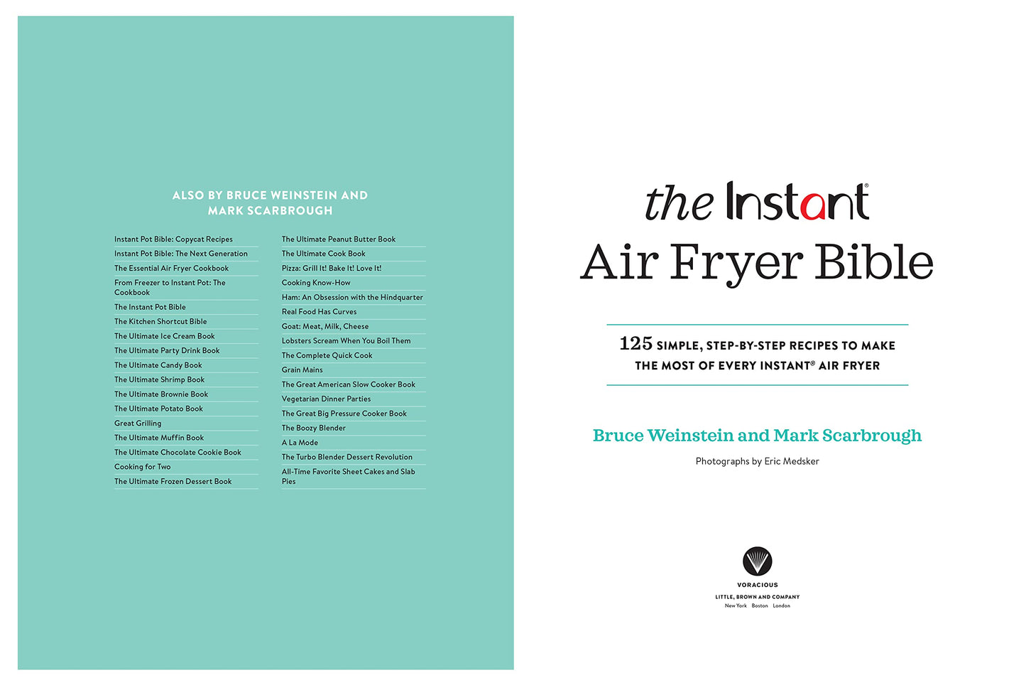 The Instant Air Fryer Bible: 125 Simple Step-by-Step Recipes to Make the Most of Every Instant Air Fryer