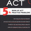 5 lb. Book of ACT Practice Problems