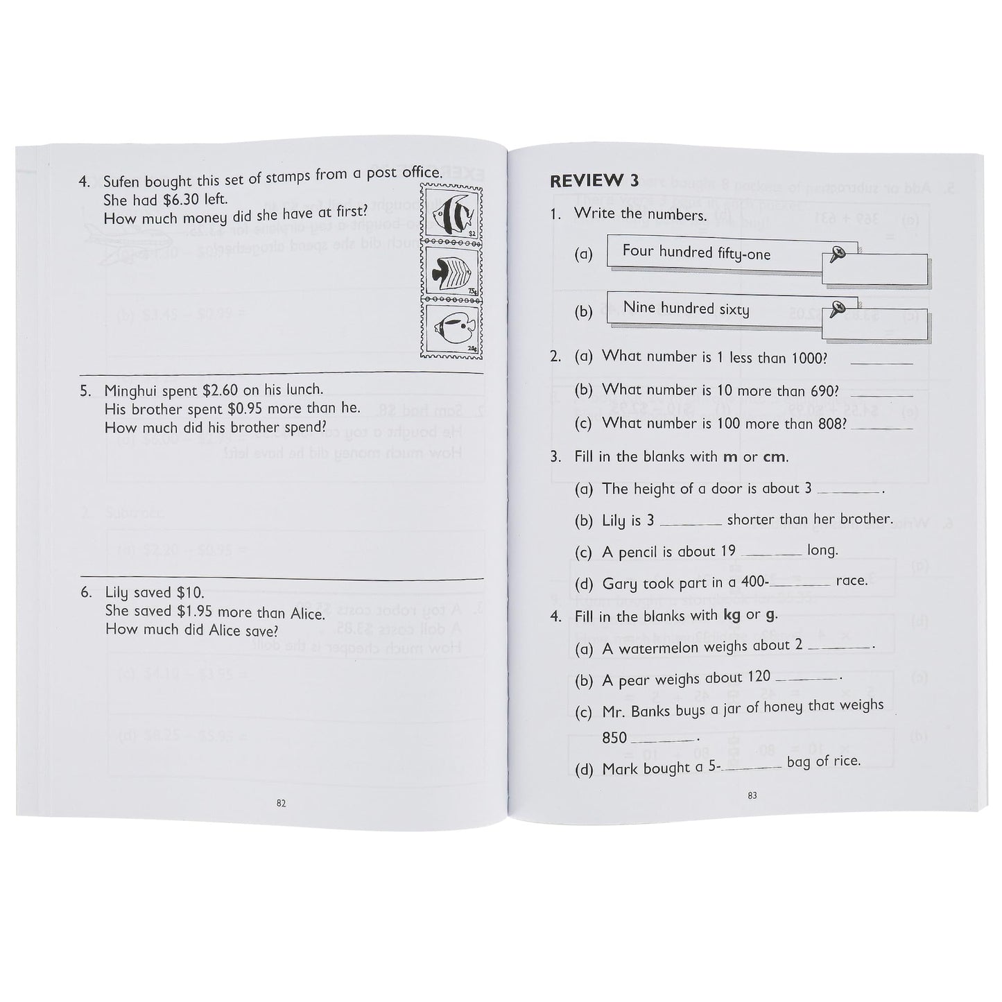 Primary Mathematics 2B Workbook U.S. Edition