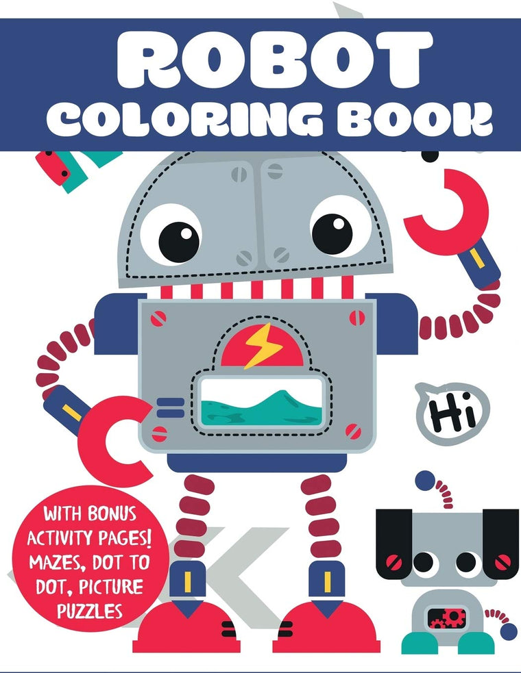 Robot Coloring Book
