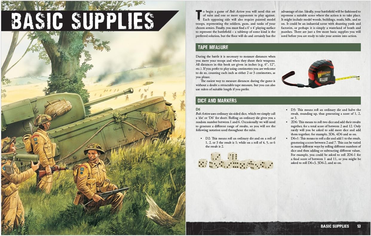 Bolt Action: Third Edition: World War II Wargames Rules