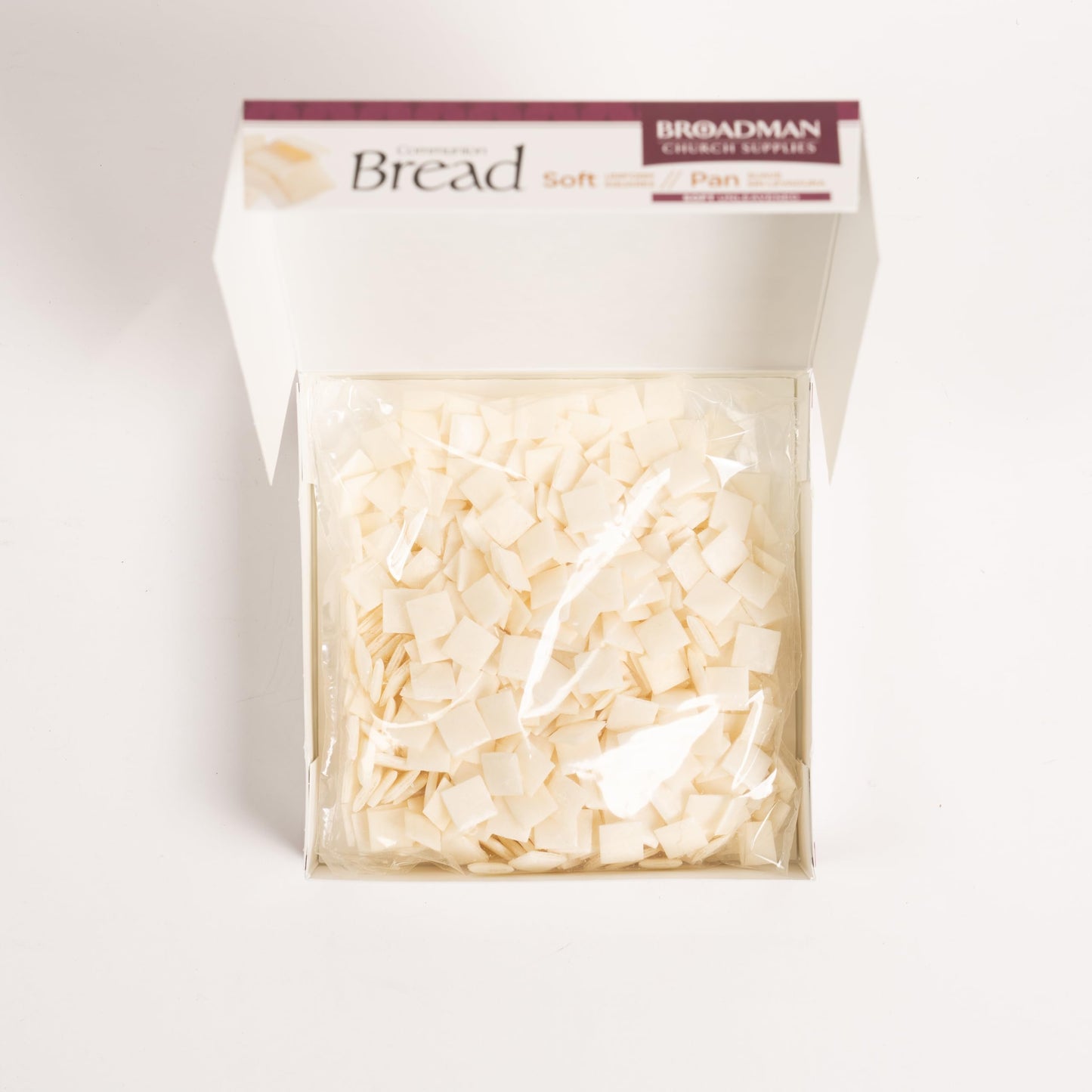 Broadman Church Supplies Communion Bread, Soft Unleavened, 500 Count