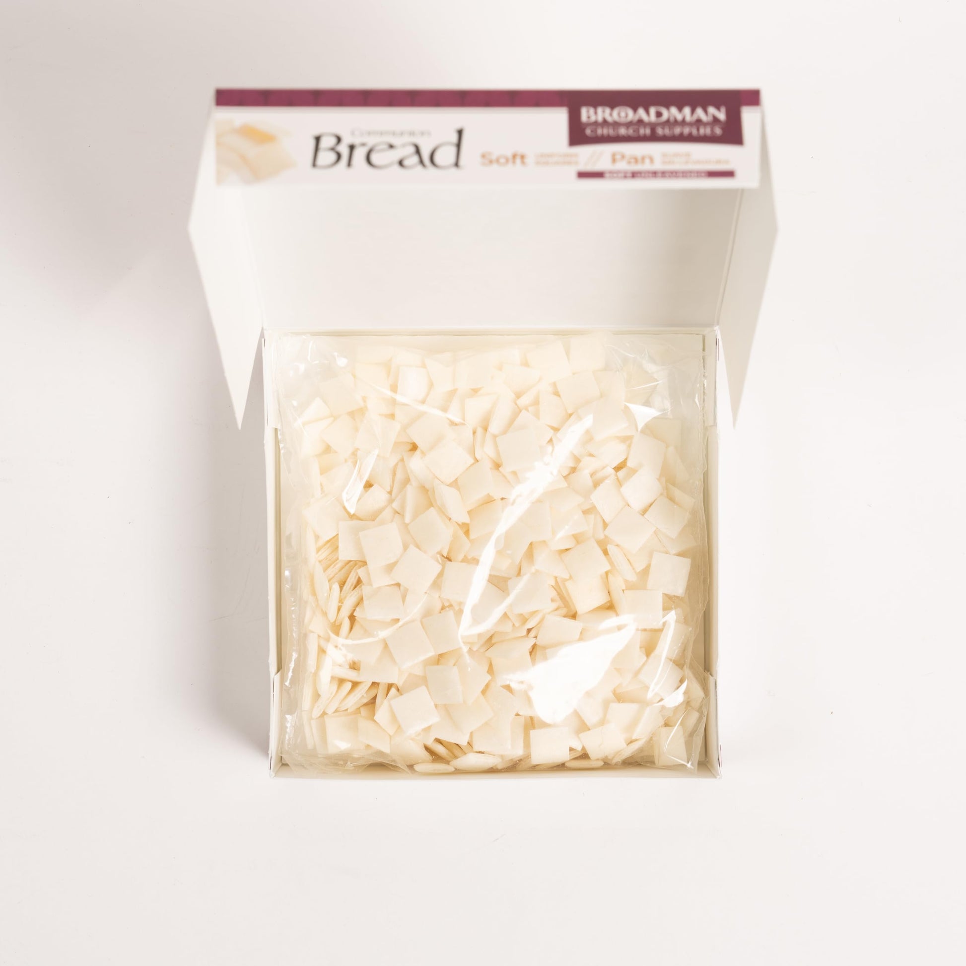 Broadman Church Supplies Communion Bread, Soft Unleavened, 500 Count