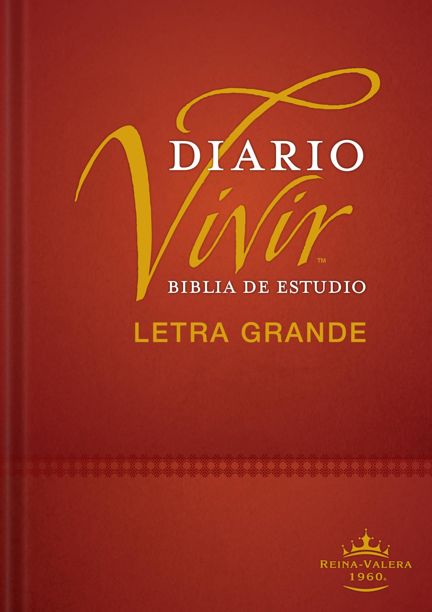 Biblia de estudio del diario vivir RVR60, letra grande (Tapa dura, Índice, Letra Roja) (Spanish Edition)