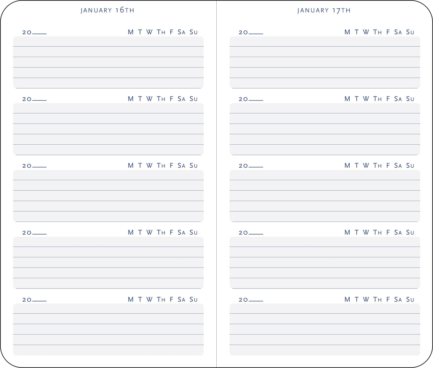 Five Year Journal - Deluxe, Cloth-Bound Edition (1 minute a day is all it takes!)