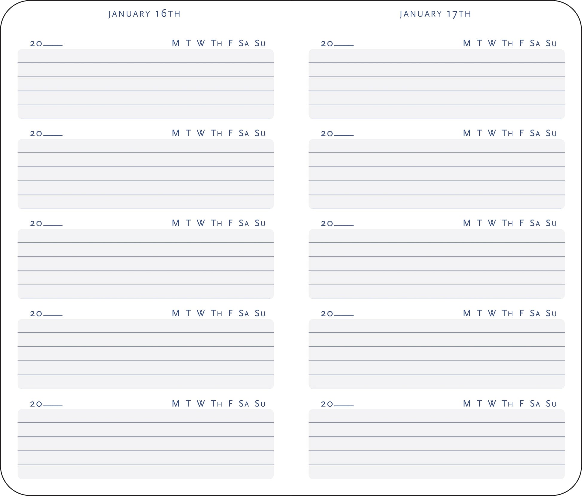 Five Year Journal - Deluxe, Cloth-Bound Edition (1 minute a day is all it takes!)