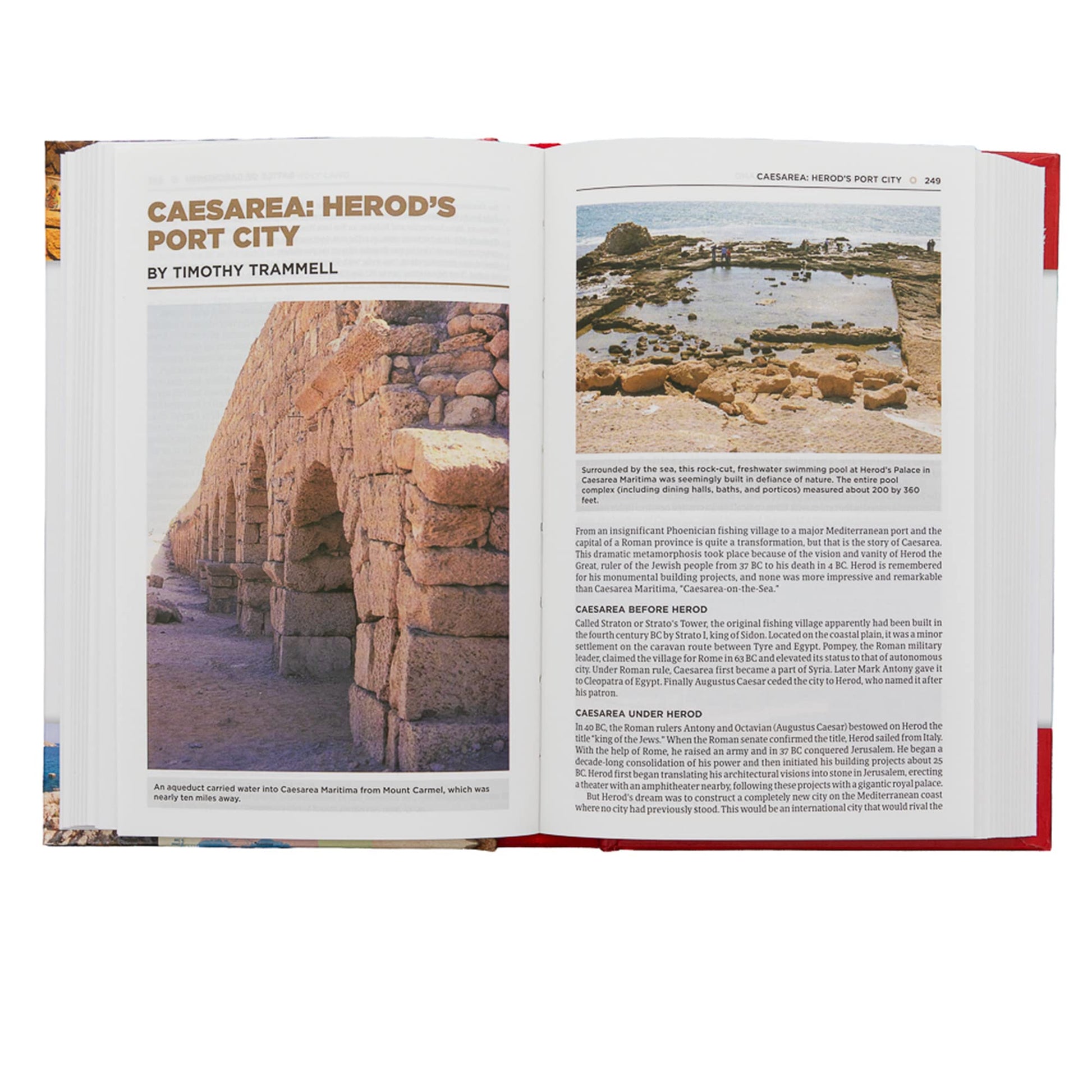 Ultimate Guide to the Holy Land: Hundreds of Full-Color Photos, Maps, Charts, and Reconstructions of the Bible Lands