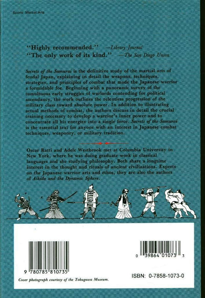 Secrets of the Samurai: A Survey of the Martial Arts of Feudal Japan