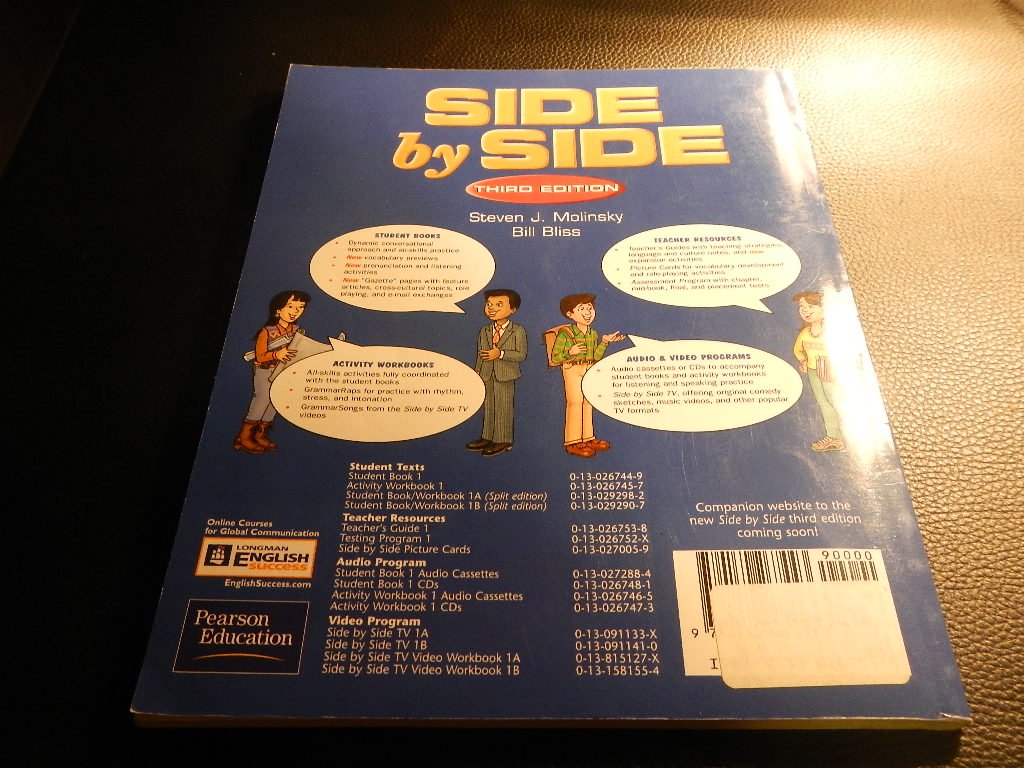 Side by Side: Student Book 1, Third Edition by Molinsky, Ste
