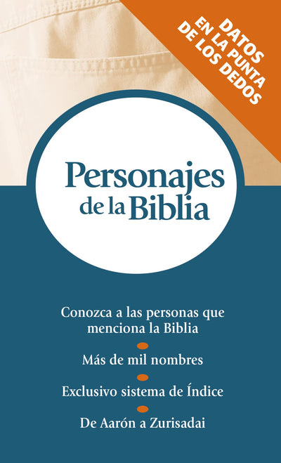 Personajes De La Biblia Serie Referencias De Bolsillo
