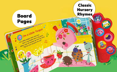 Playtime Songs - Interactive Children's Song Book with 6 Sing-Along Tunes