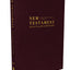 NIV, New Testament with Psalms and Proverbs, Pocket-Sized, Paperback, Burgundy, Comfort Print