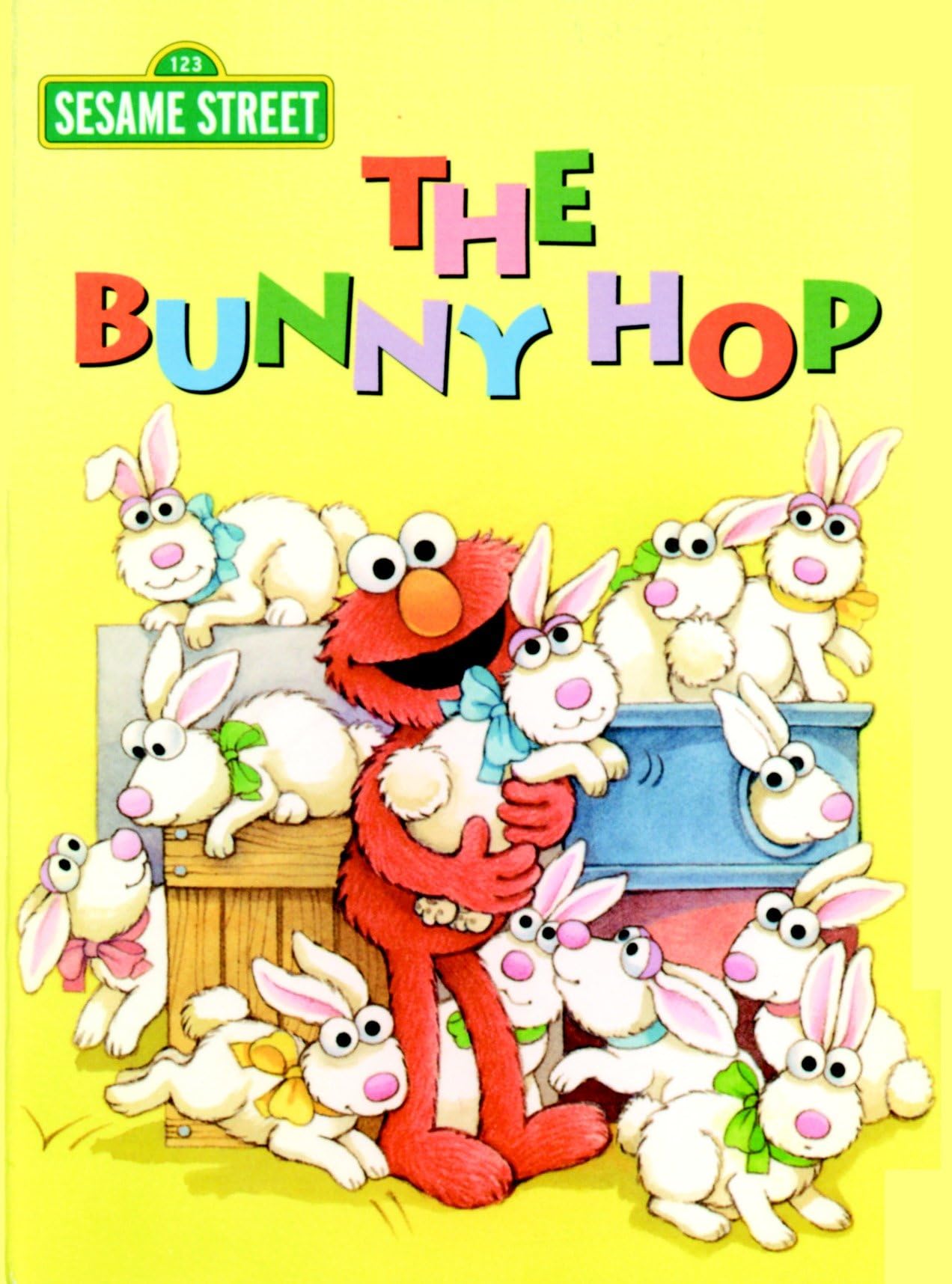 The Bunny Hop (Sesame Street): An Easter Board Book for Babies and Toddlers (Big Bird's Favorites Board Books)