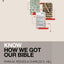 Know How We Got Our Bible (Includes Free Streaming Video) (KNOW Series)