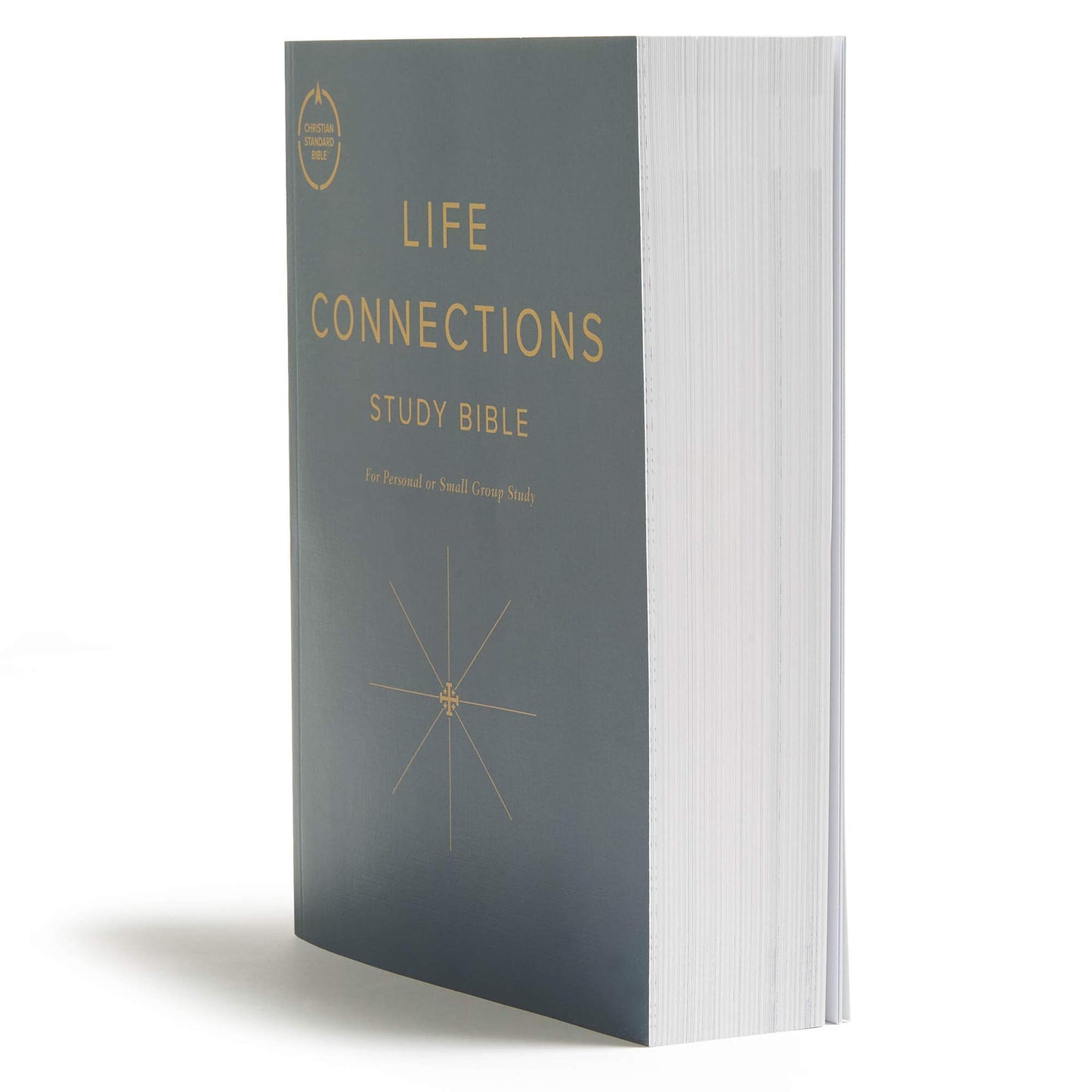CSB Life Connections Study Bible, Trade Paper, Black Letter, Study Notes and Commentary, Margin Questions, Icons, Small Groups, Easy-to-Read Bible Serif Type