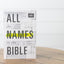 All the Names in the Bible: Comprehensive Index of Every Person and Place in Scripture (A to Z Series)