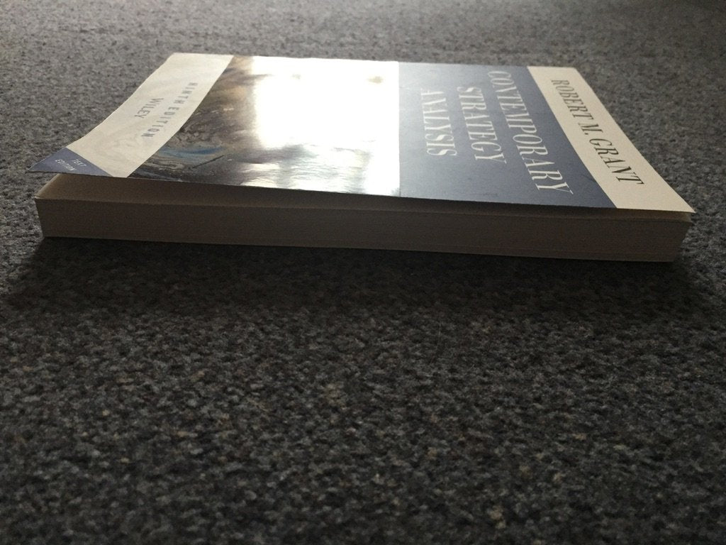 Contemporary Strategy Analysis Text Only