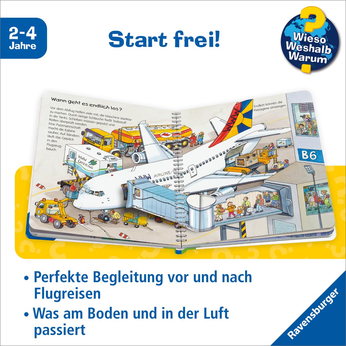 Wieso? Weshalb? Warum?: Der Flughafen (German Edition)