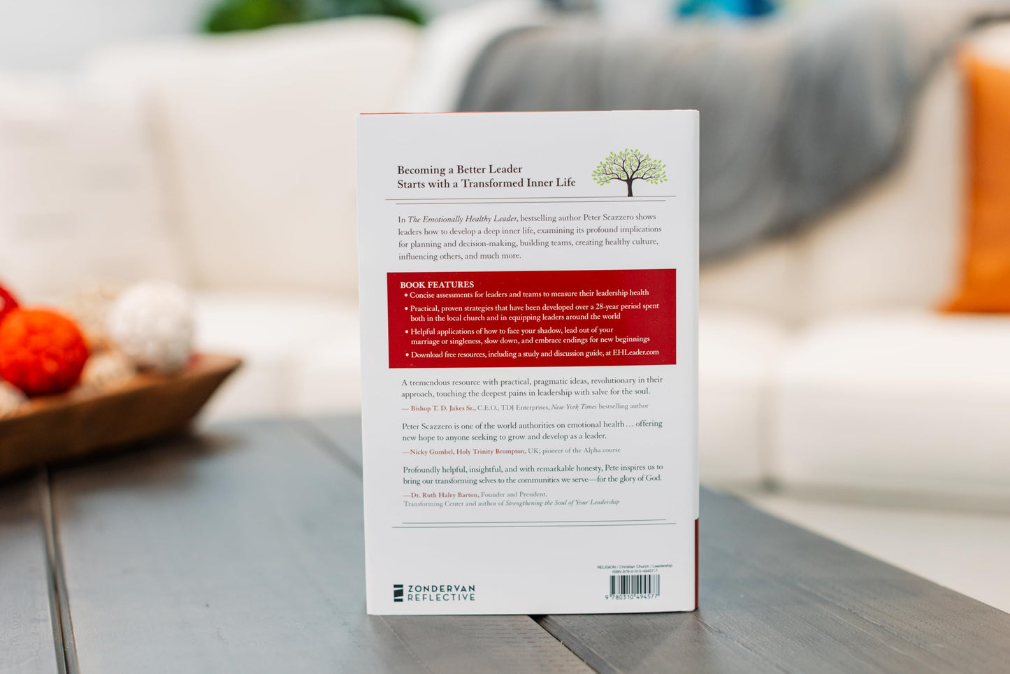 The Emotionally Healthy Leader: How Transforming Your Inner Life Will Deeply Transform Your Church, Team, and the World