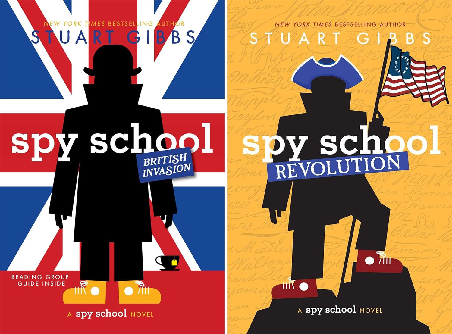 Spy School Series, 12 Books Collection Set, Spy Camp, Evil Spy School, Spy Ski School, Spy School Secret Service, Goes South, British Invasion, Revolution, at Sea, Project X, Goes Wild