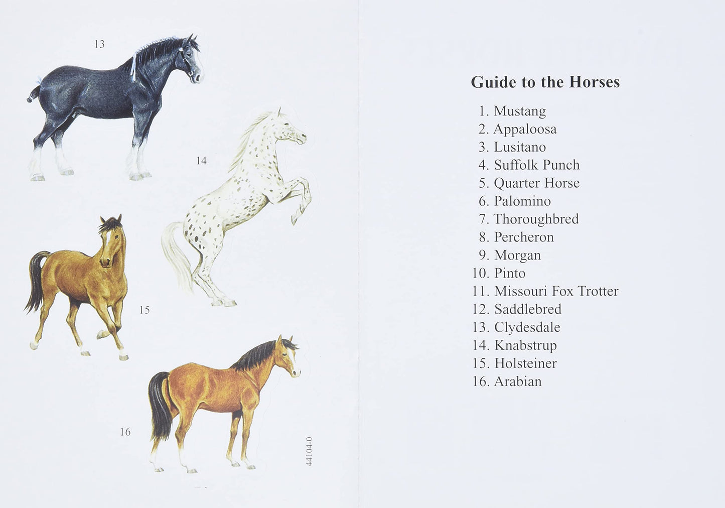 Favorite Horses Stickers (Dover Little Activity Books Stickers)