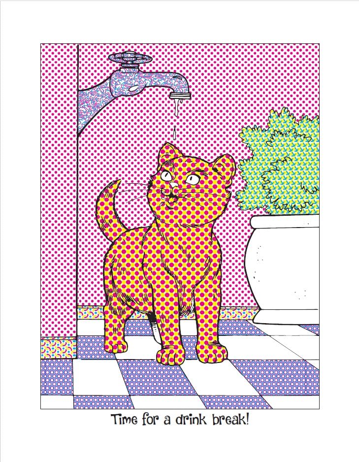Animal Rescue Paint with Water Activity Book-Fun for Cats' Best Friends