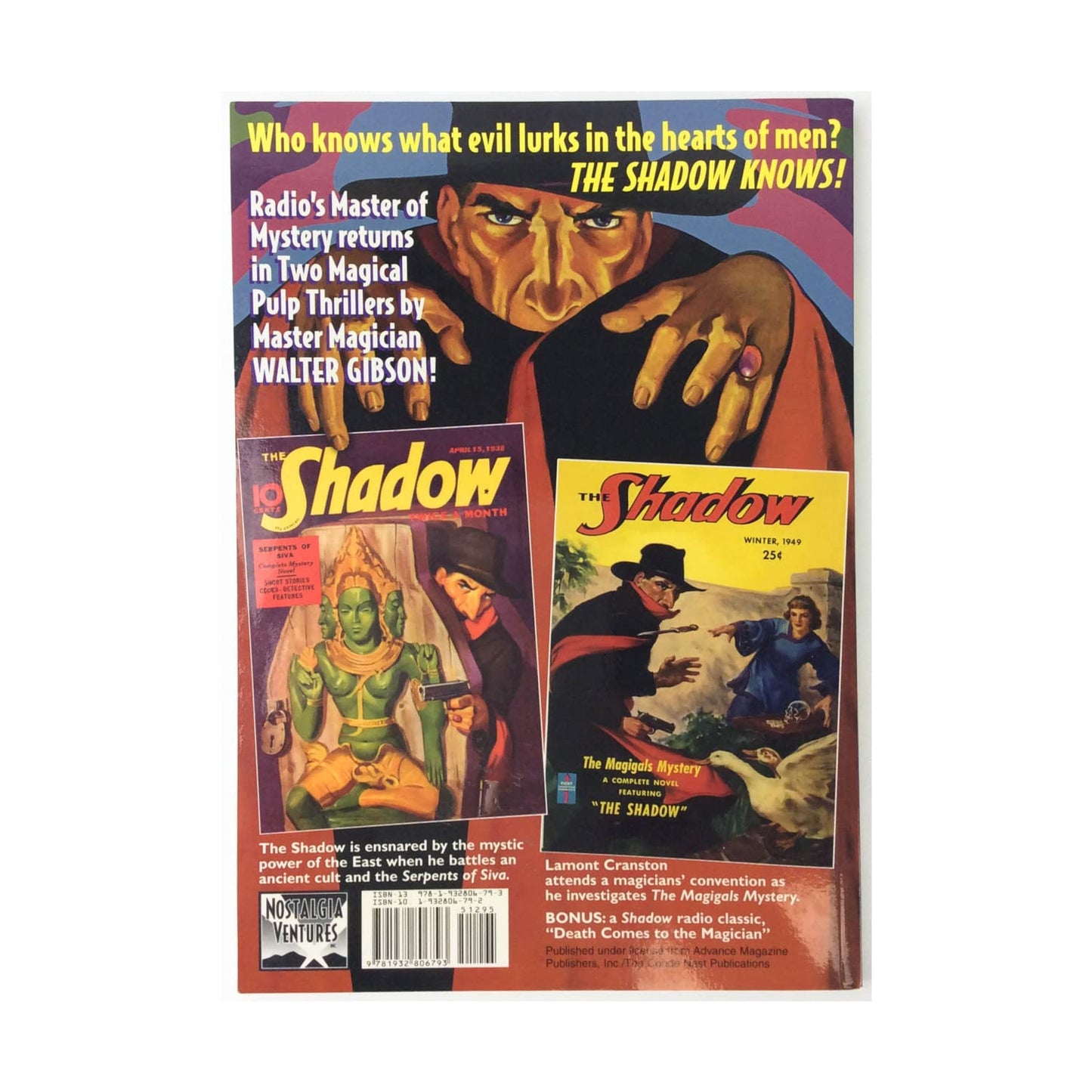 Serpents of Siva / The Magigals Mystery (The Shadow Vol 12)