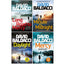Atlee Pine Series 4 Books Collection Set By David Baldacci(Long Road to Mercy, A Minute to Midnight, Daylight, Mercy)