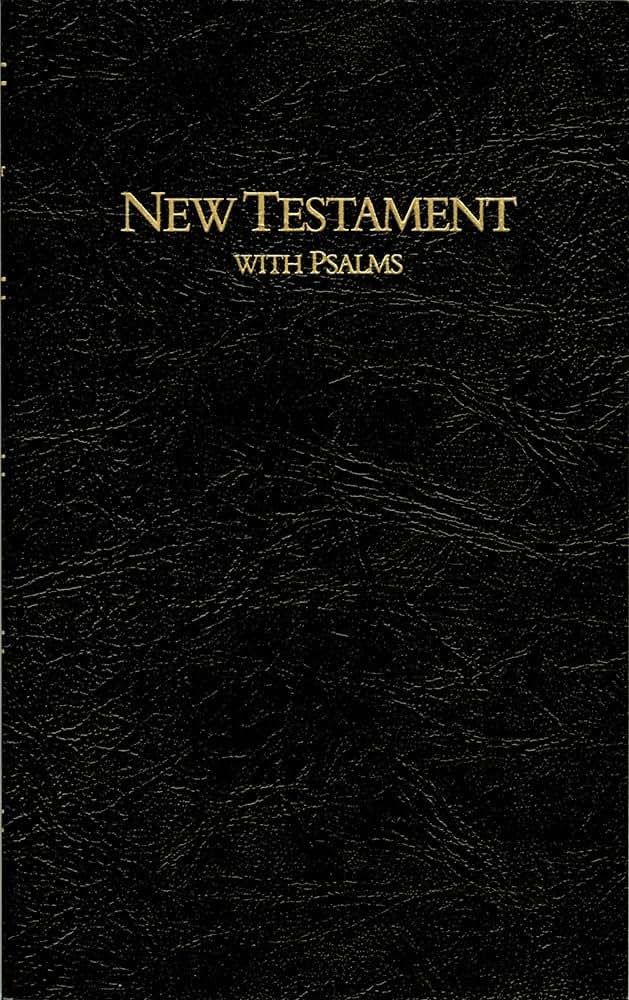 Large Print New Testament with Psalms