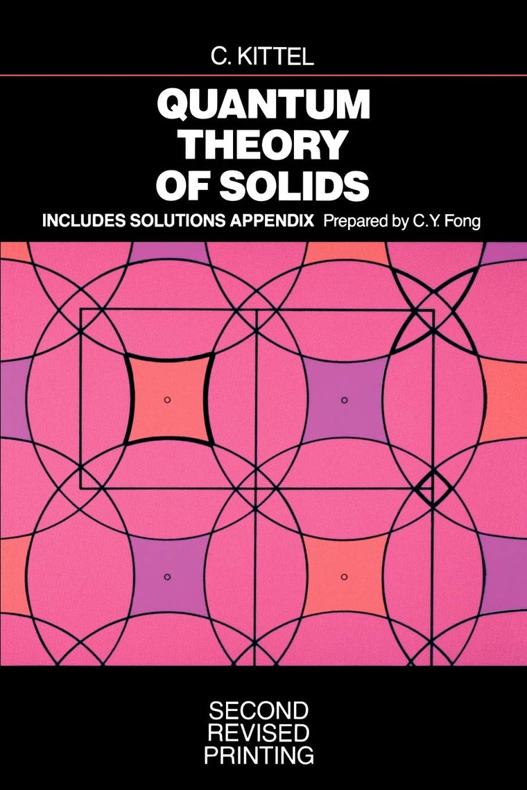 Quantum Theory of Solids